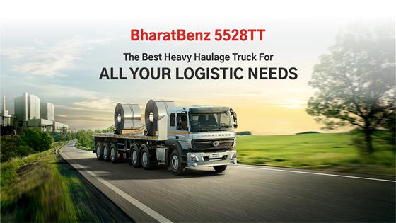 BharatBenz 5528TT: The best heavy haulage truck for all your logistic needs