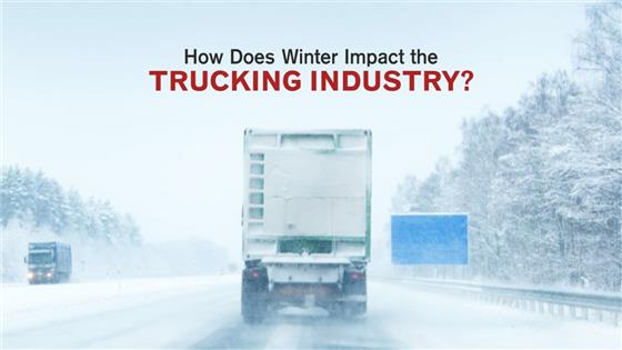 How Does Winter Impact the Trucking Industry?